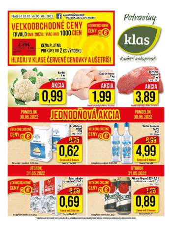 Leták Klas - 30.5.2022 - 5.6.2022.