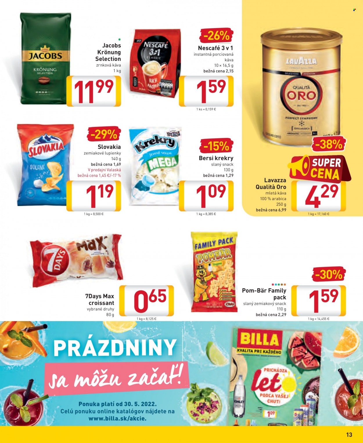 Leták Billa - 1.6.2022 - 7.6.2022. Strana 13