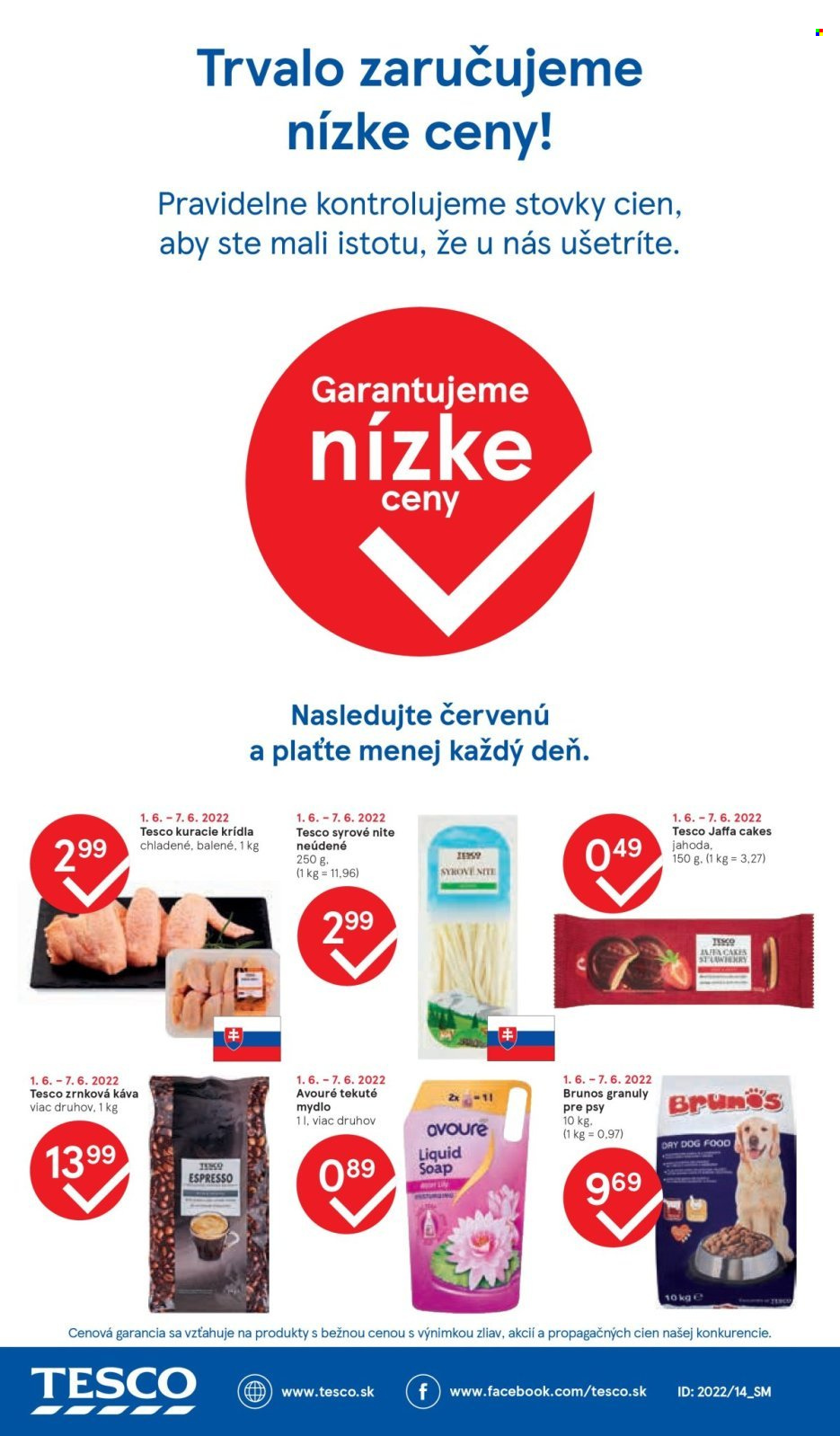 Leták TESCO supermarket - 1.6.2022 - 7.6.2022. Strana 8