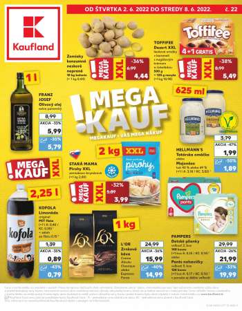 Leták Kaufland - 2.6.2022 - 8.6.2022.