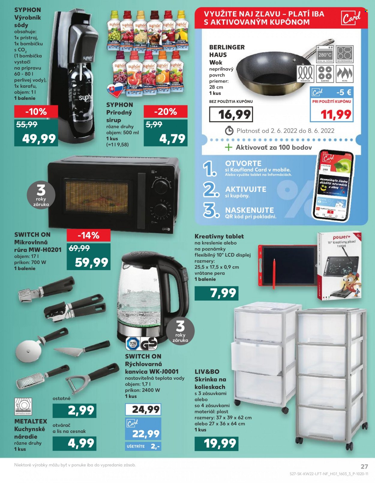 Leták Kaufland - 2.6.2022 - 8.6.2022. Strana 27