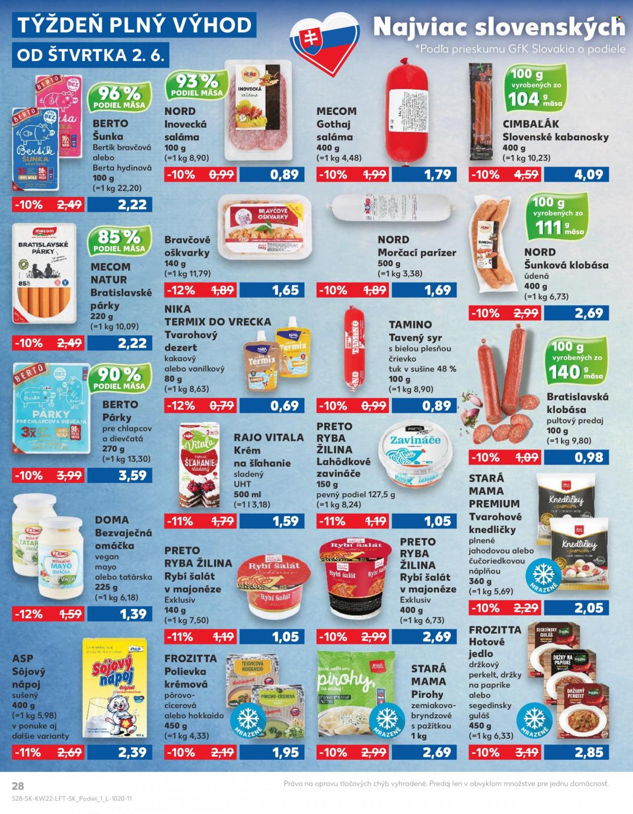 Leták Kaufland - 2.6.2022 - 8.6.2022. Strana 28
