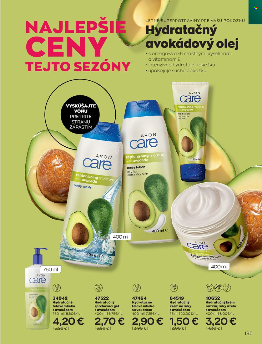 Leták Avon - 1.6.2022 - 30.6.2022. Strana 187