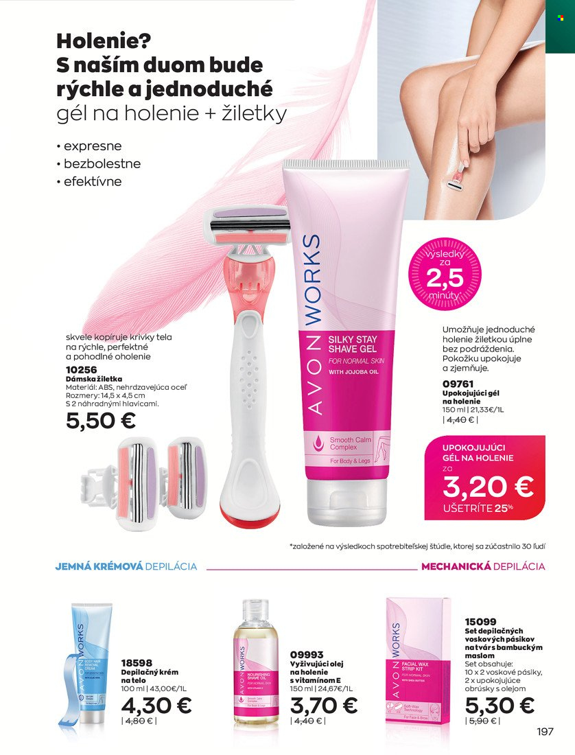 Leták Avon - 1.6.2022 - 30.6.2022. Strana 199