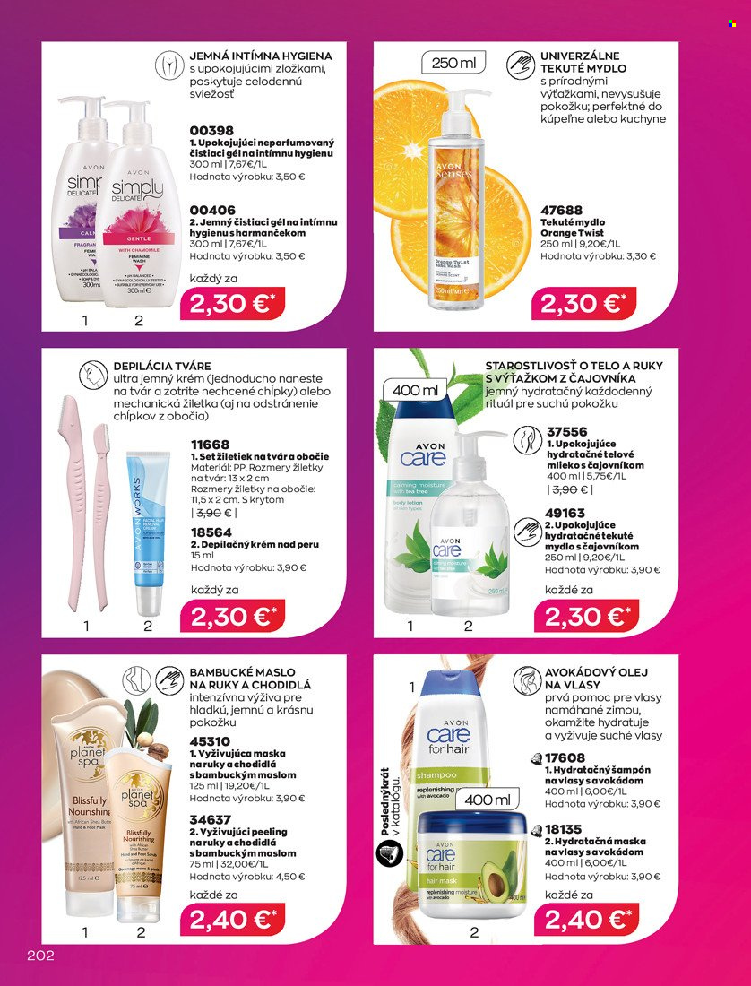 Leták Avon - 1.6.2022 - 30.6.2022. Strana 204