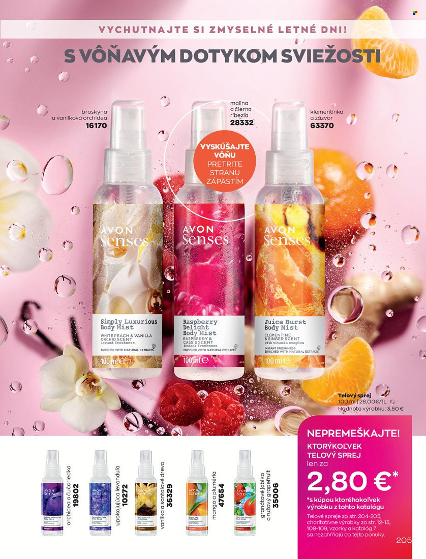 Leták Avon - 1.6.2022 - 30.6.2022. Strana 207