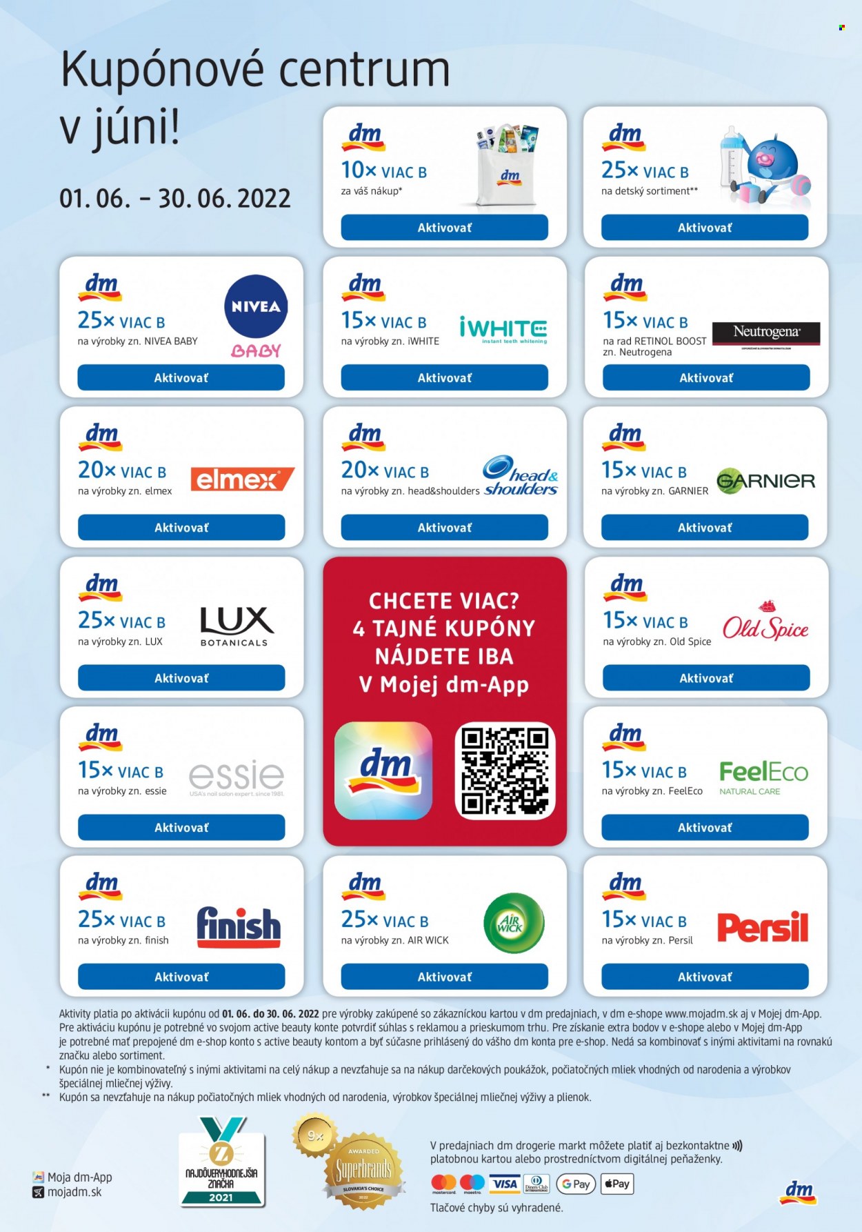 Leták dm drogerie - 1.6.2022 - 30.6.2022. Strana 32