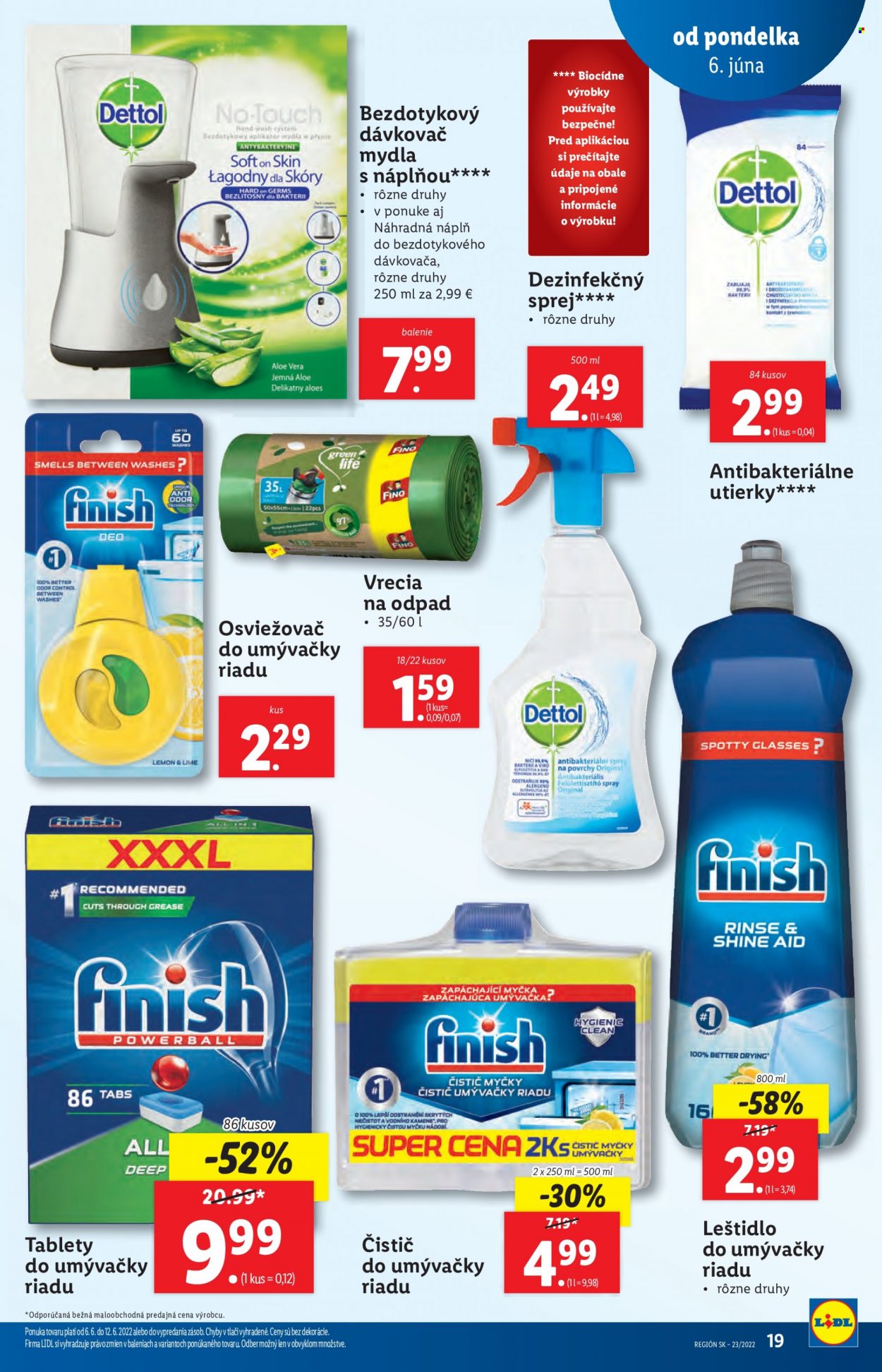 Leták Lidl - 6.6.2022 - 12.6.2022. Strana 19