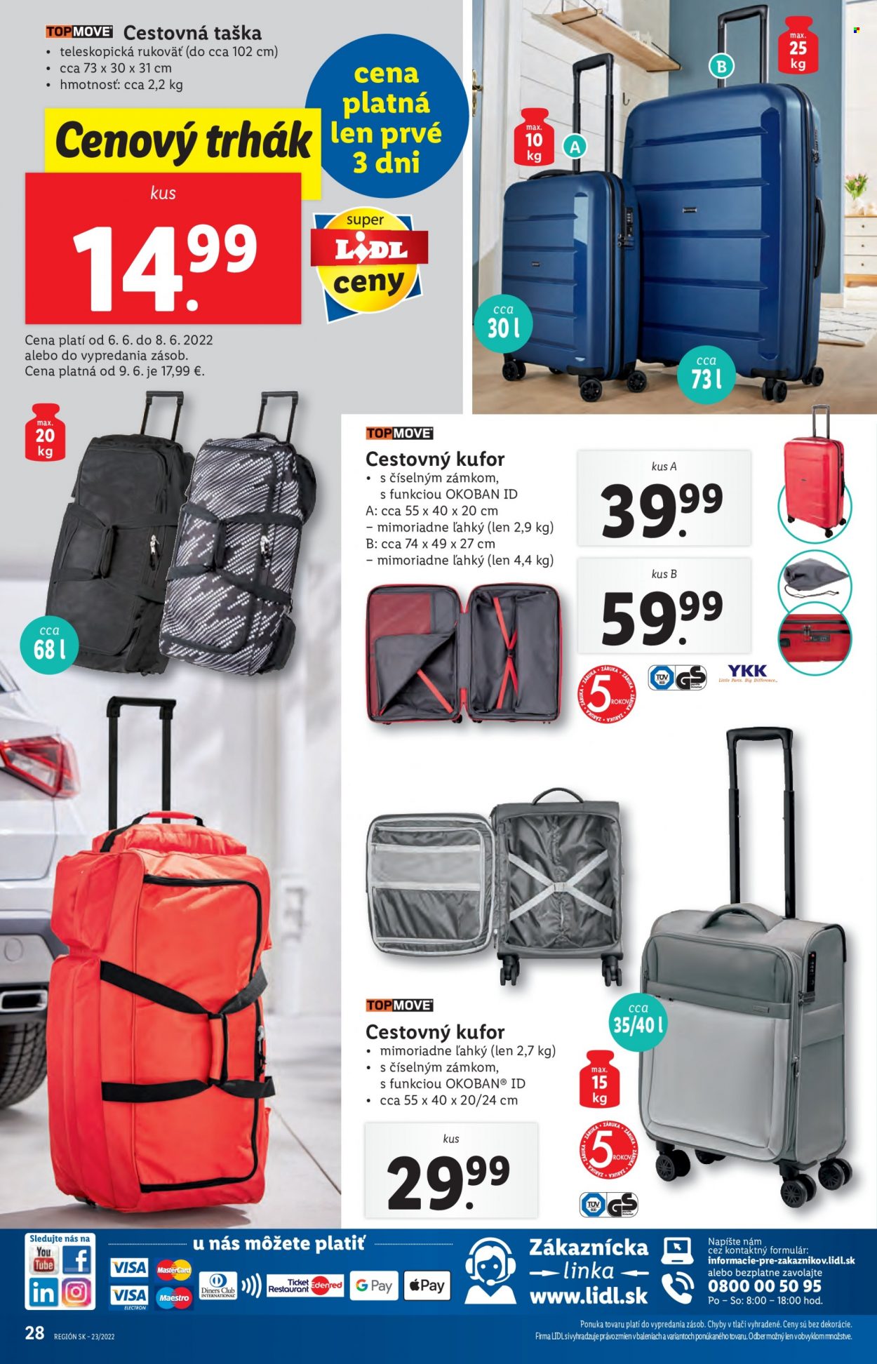 Leták Lidl - 6.6.2022 - 12.6.2022. Strana 28