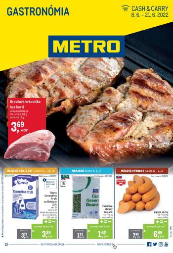 Leták Metro - 8.6.2022 - 21.6.2022.