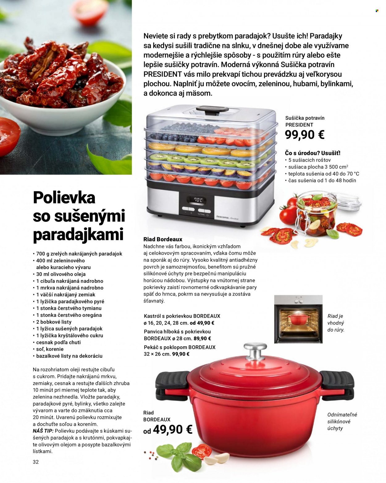 Leták Tescoma. Strana 32