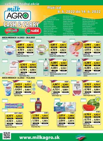 Leták Milk AGRO - 8.6.2022 - 14.6.2022.