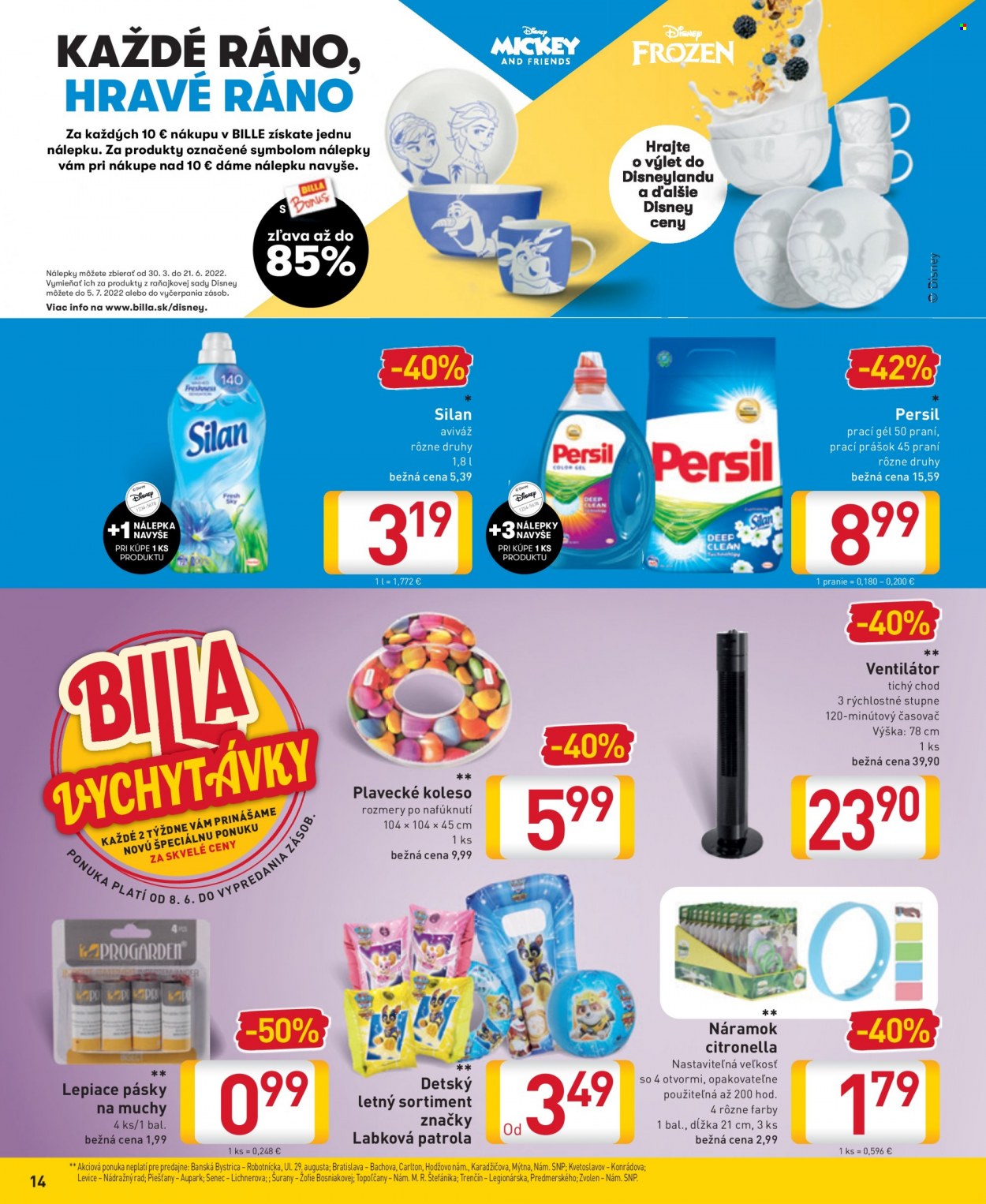 Leták Billa - 8.6.2022 - 14.6.2022. Strana 14