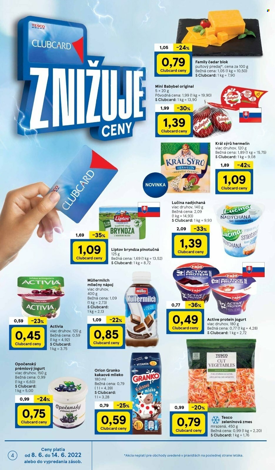 Leták TESCO - 8.6.2022 - 14.6.2022. Strana 4