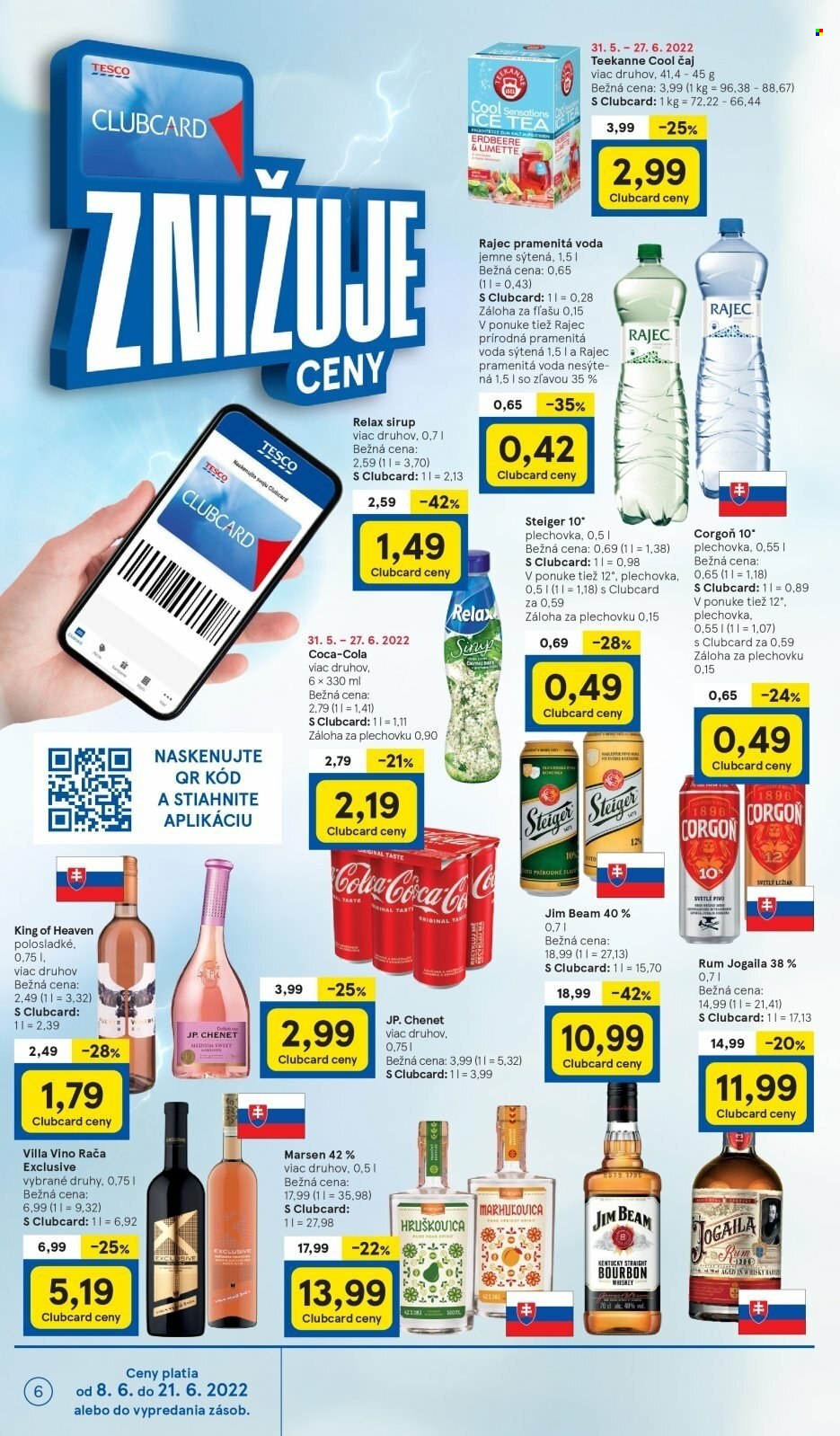 Leták TESCO - 8.6.2022 - 14.6.2022. Strana 6