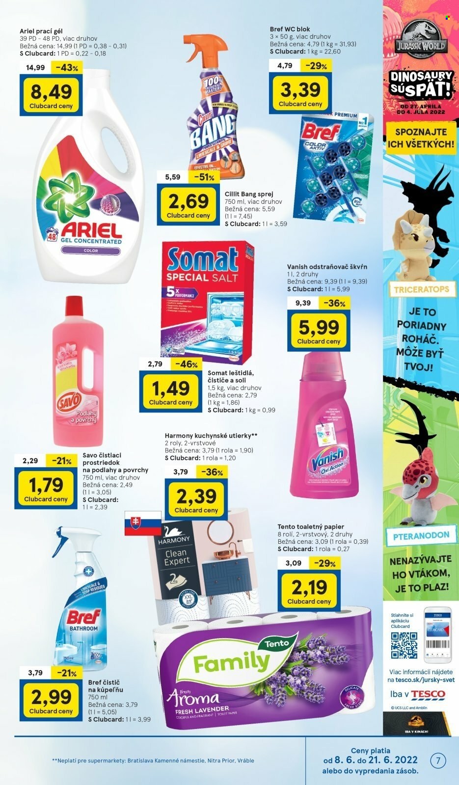 Leták TESCO - 8.6.2022 - 14.6.2022. Strana 7