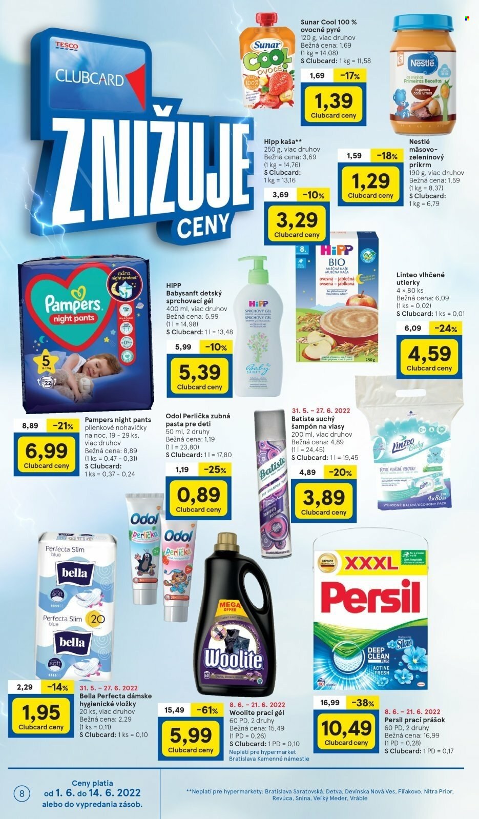 Leták TESCO - 8.6.2022 - 14.6.2022. Strana 8