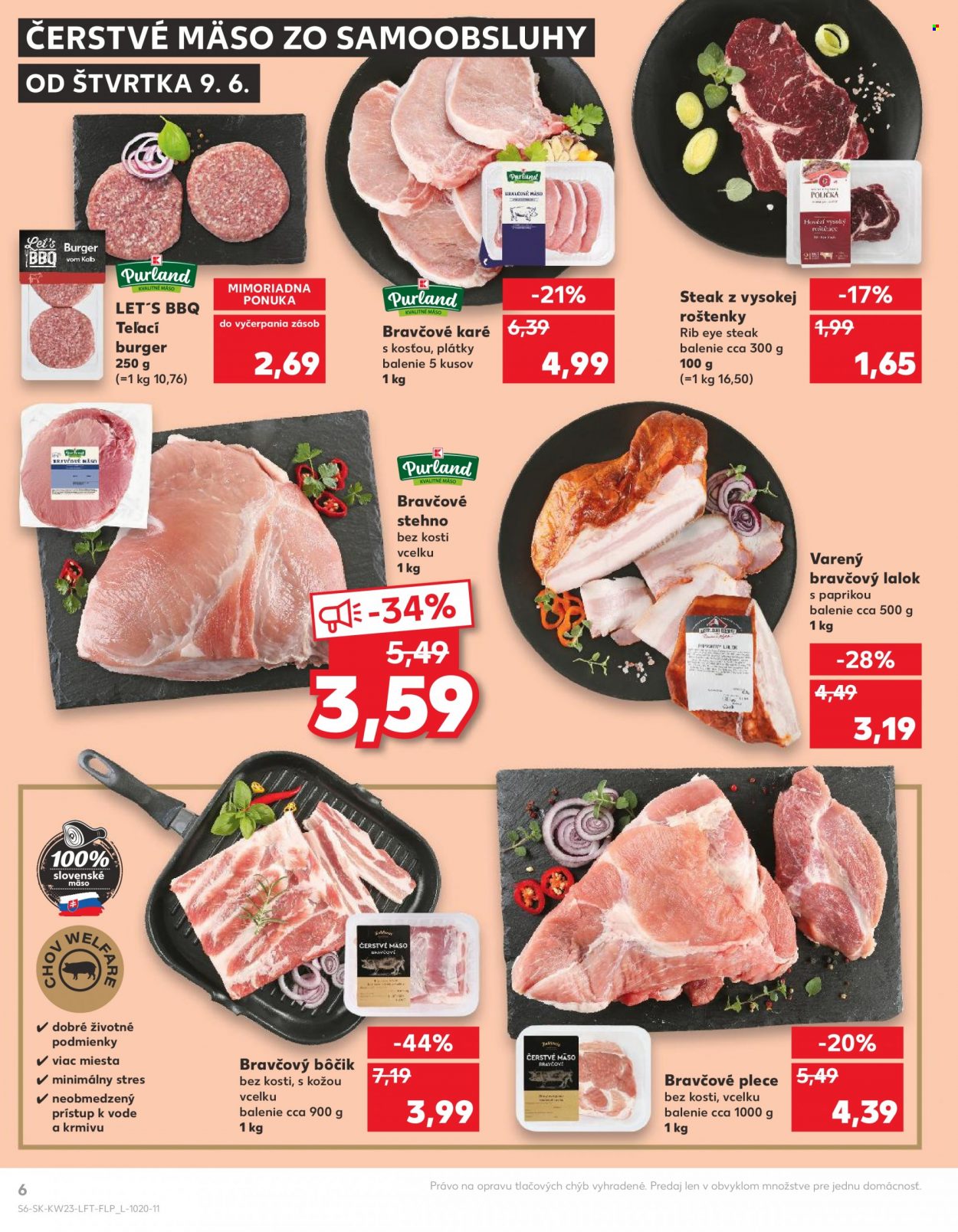 Leták Kaufland - 9.6.2022 - 15.6.2022. Strana 6