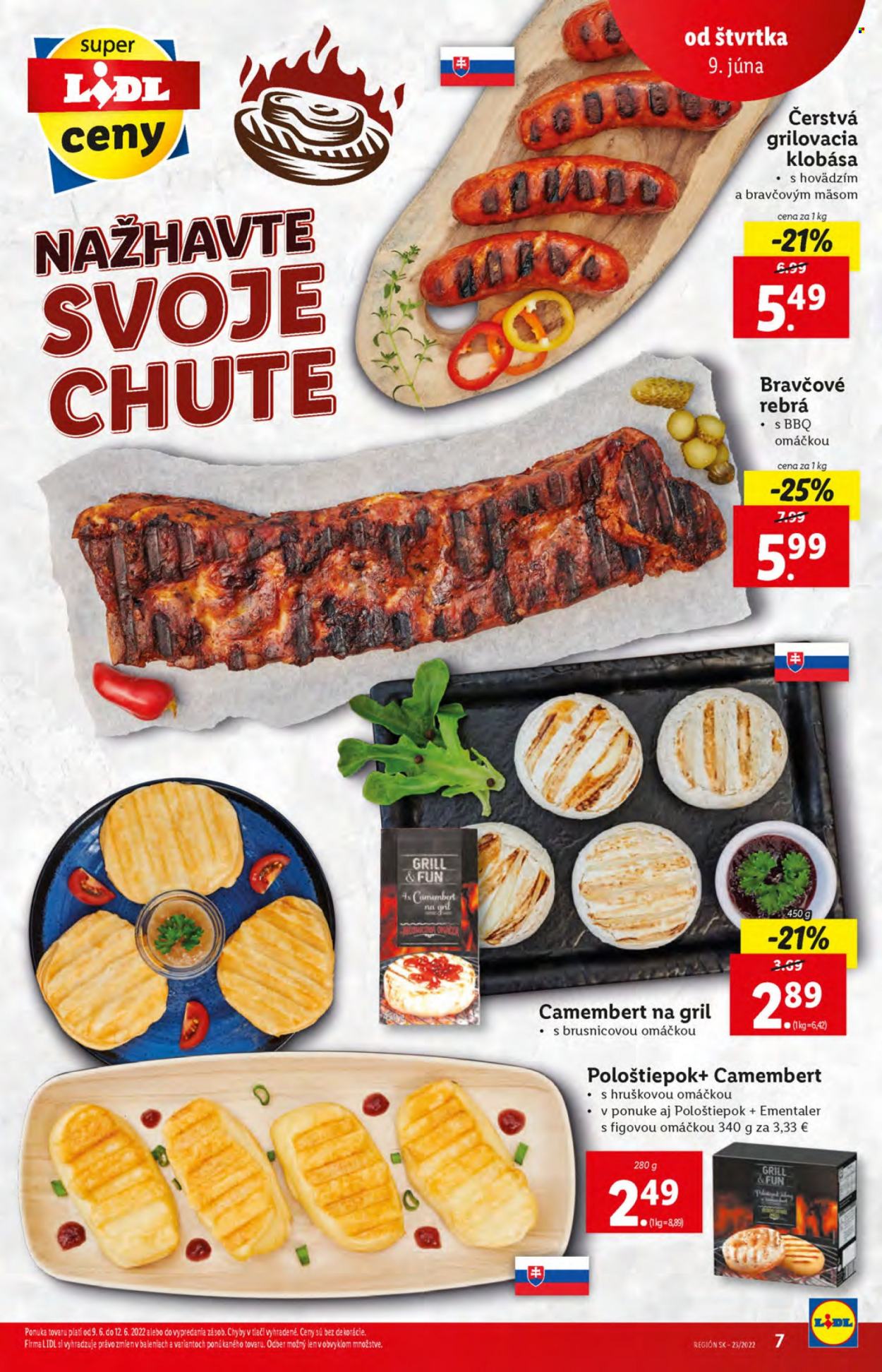 Leták Lidl - 9.6.2022 - 12.6.2022. Strana 7