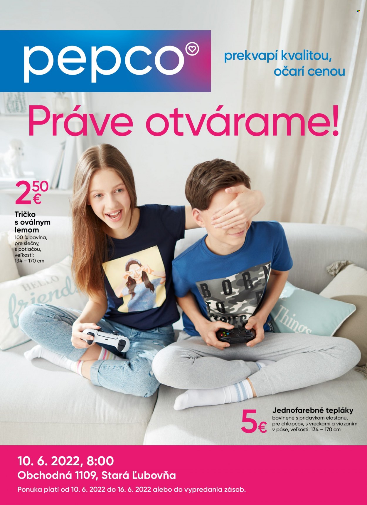 Leták Pepco - 10.6.2022 - 16.6.2022. Strana 1