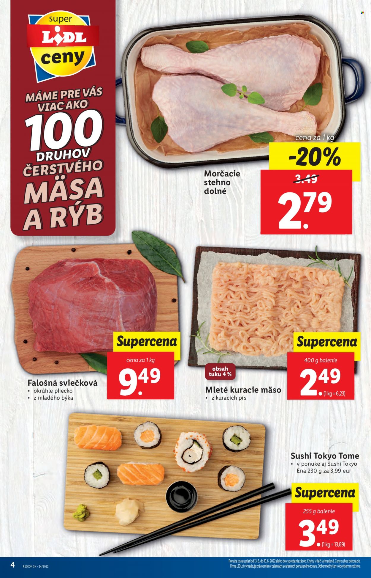 Leták Lidl - 13.6.2022 - 19.6.2022. Strana 4
