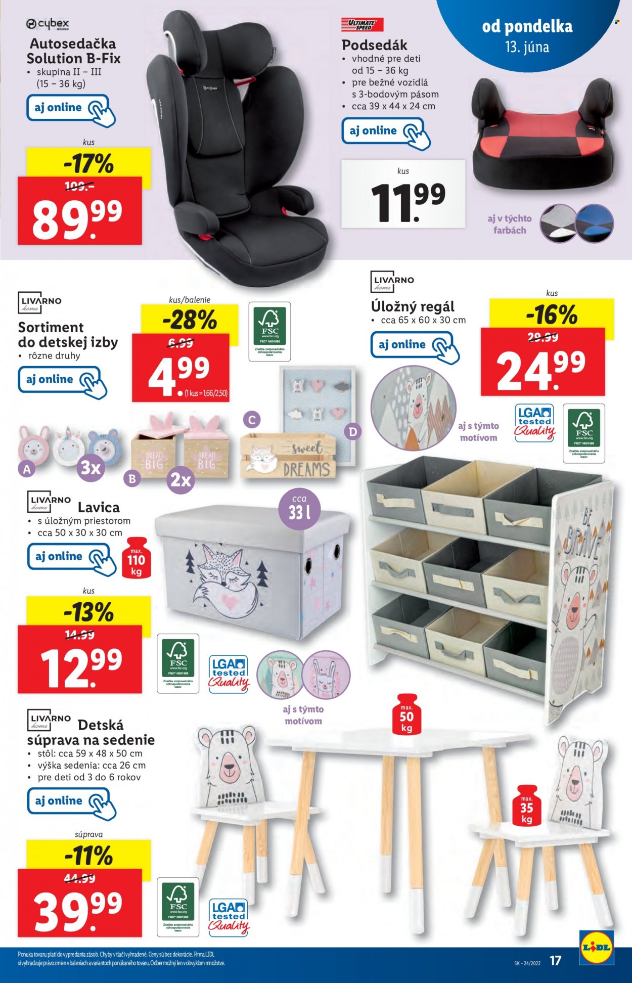 Leták Lidl - 13.6.2022 - 19.6.2022. Strana 17