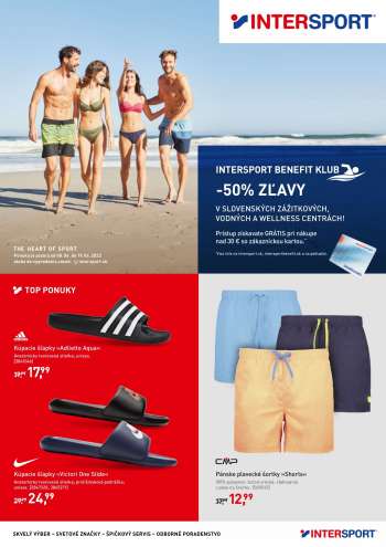 Leták Intersport - 8.6.2022 - 19.6.2022.