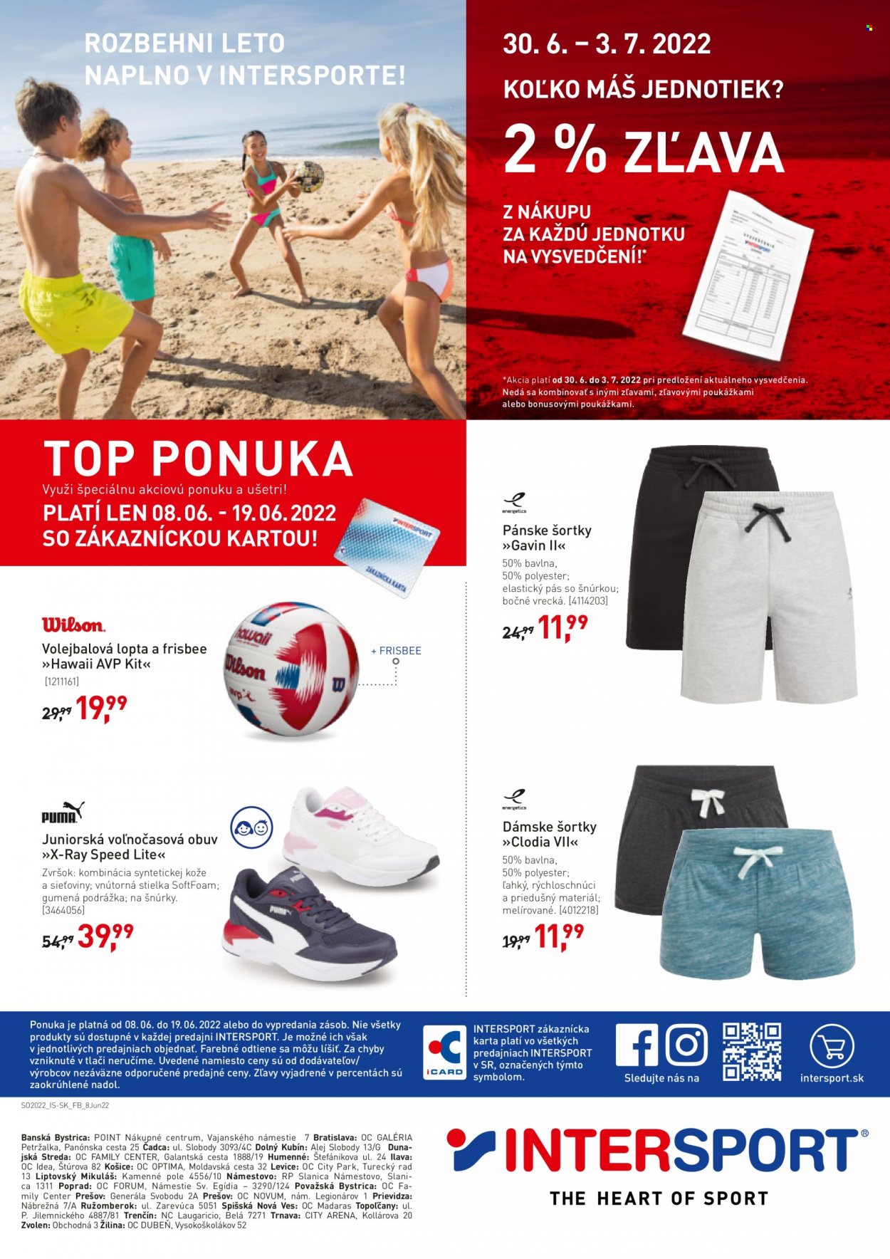 Leták Intersport - 8.6.2022 - 19.6.2022. Strana 8