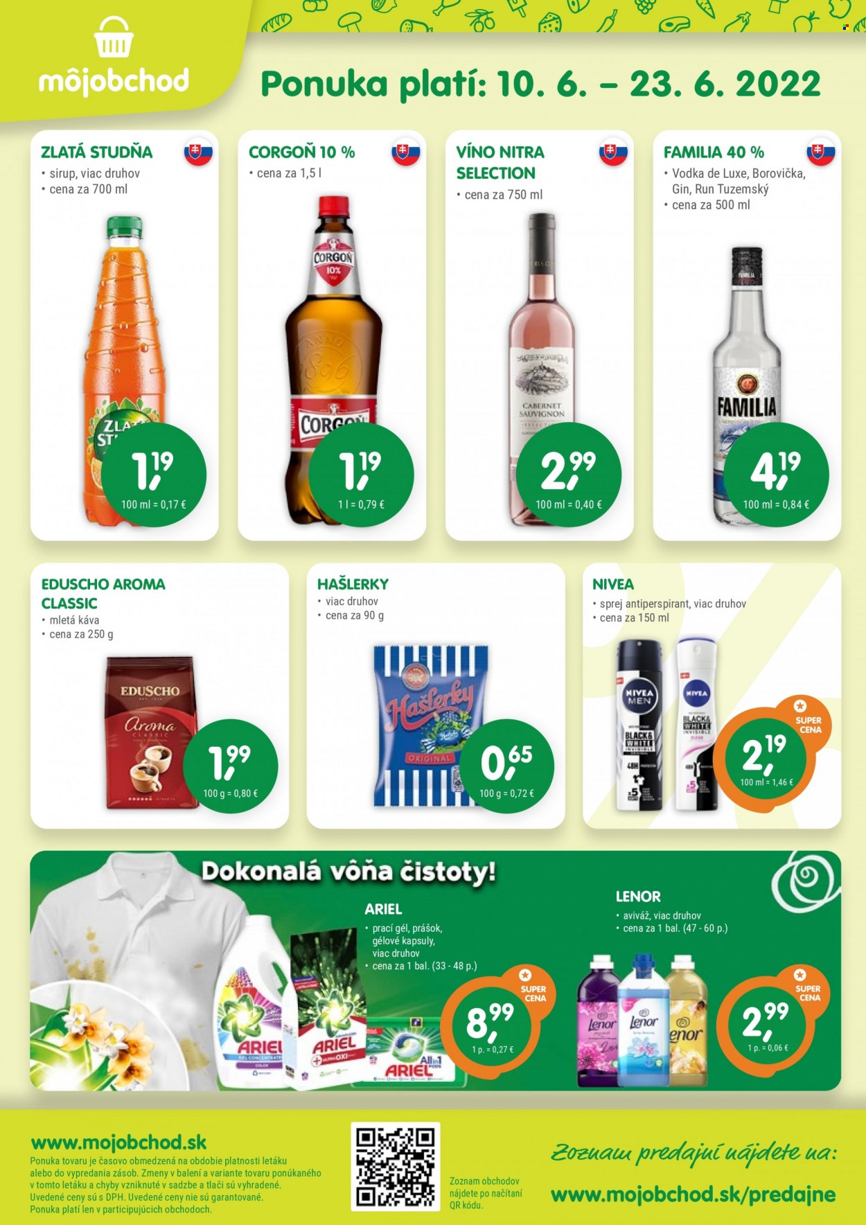 Leták Môj obchod - 10.6.2022 - 23.6.2022. Strana 4