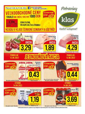 Leták Klas - 13.6.2022 - 19.6.2022.