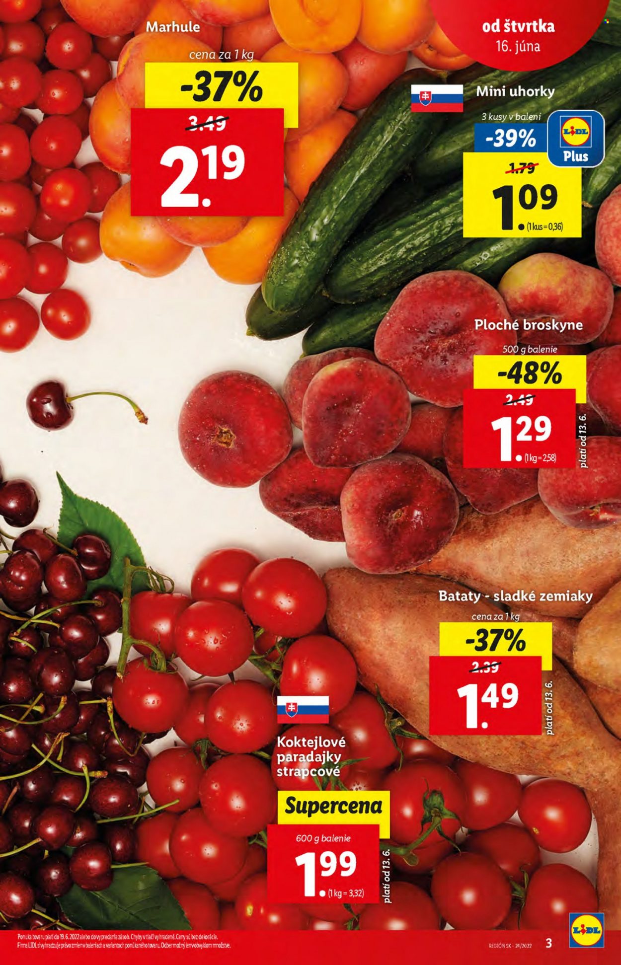 Leták Lidl - 16.6.2022 - 19.6.2022. Strana 3