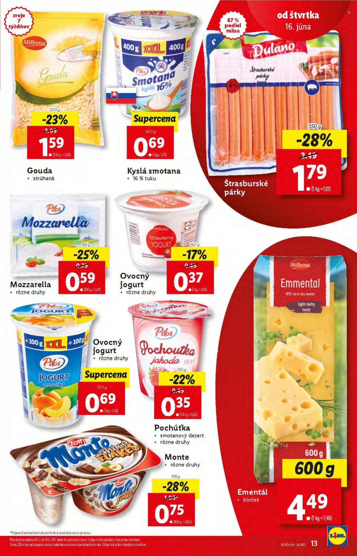 Leták Lidl - 16.6.2022 - 19.6.2022. Strana 13