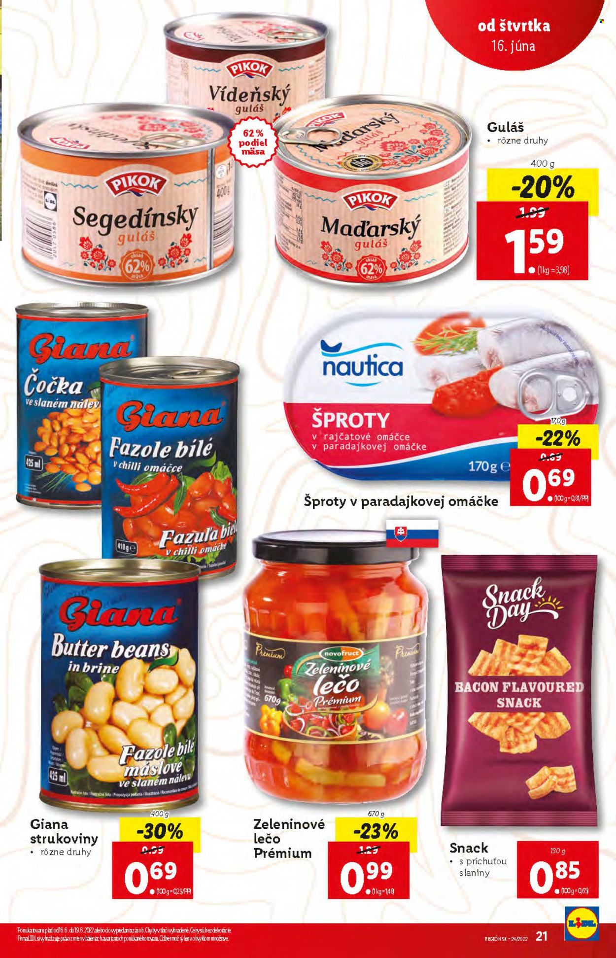 Leták Lidl - 16.6.2022 - 19.6.2022. Strana 21