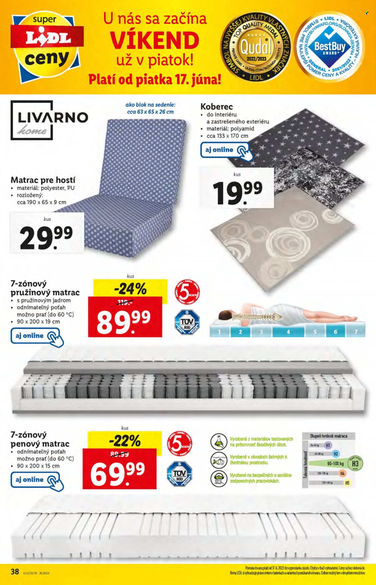 Leták Lidl - 16.6.2022 - 19.6.2022. Strana 35
