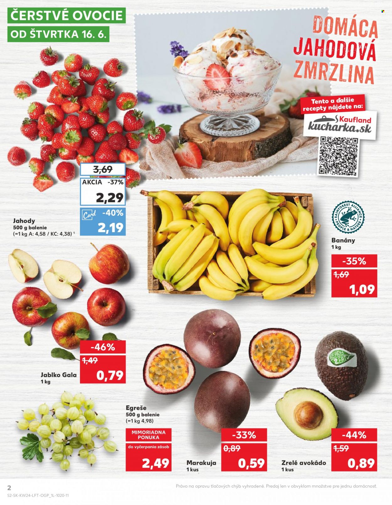 Leták Kaufland - 16.6.2022 - 22.6.2022. Strana 2
