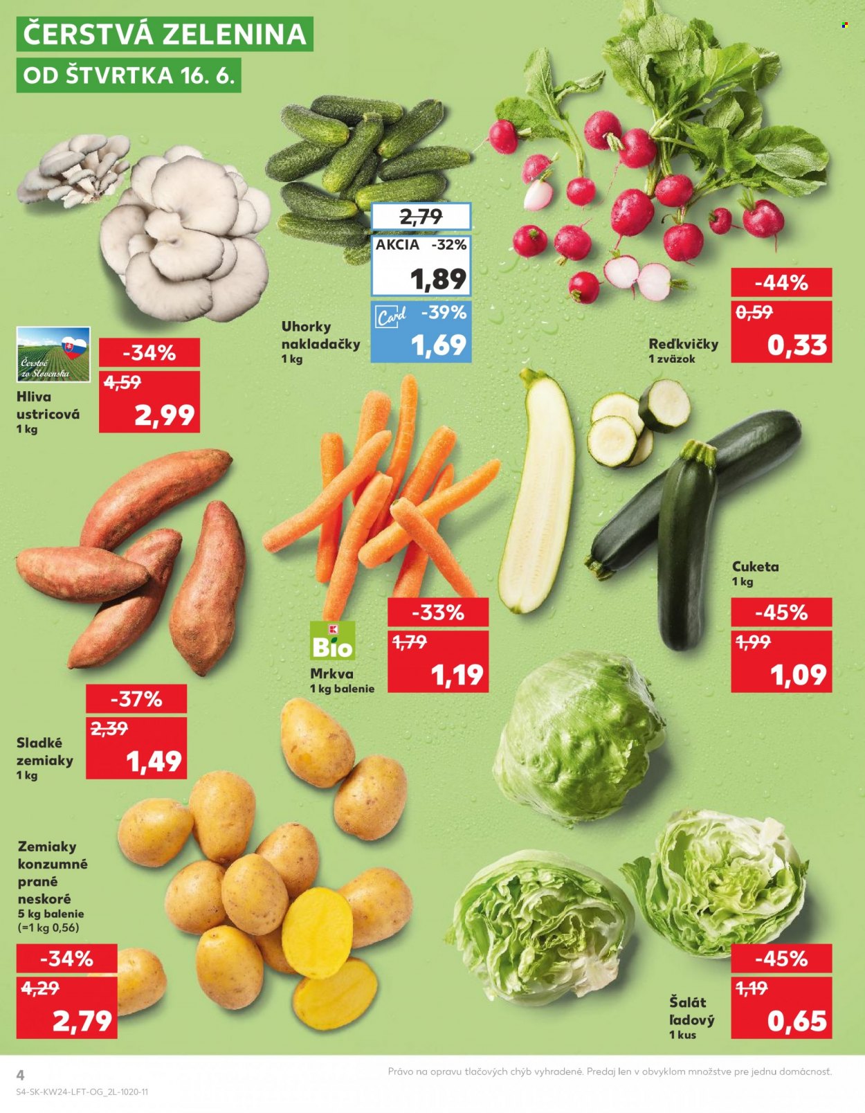 Leták Kaufland - 16.6.2022 - 22.6.2022. Strana 4