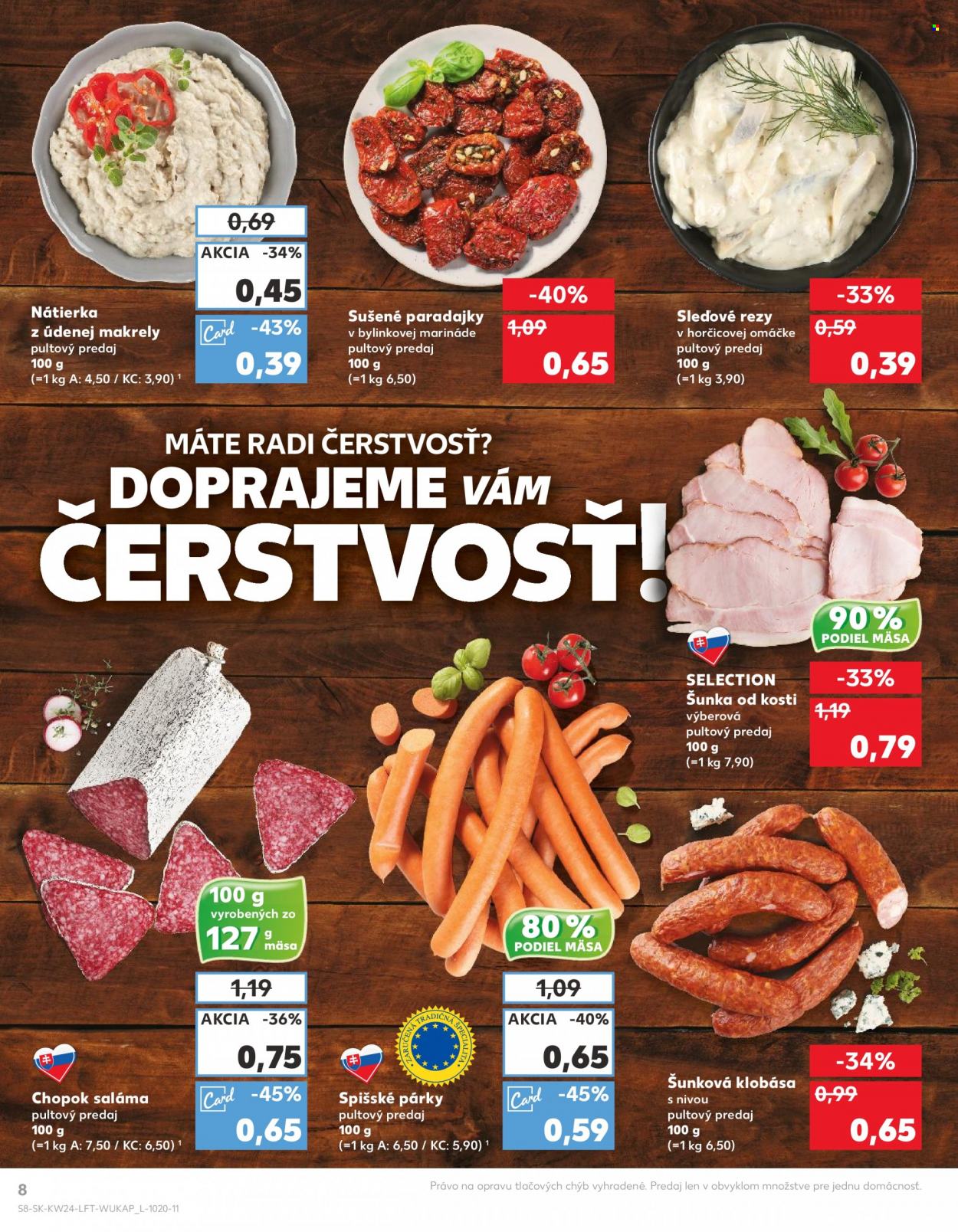 Leták Kaufland - 16.6.2022 - 22.6.2022. Strana 8