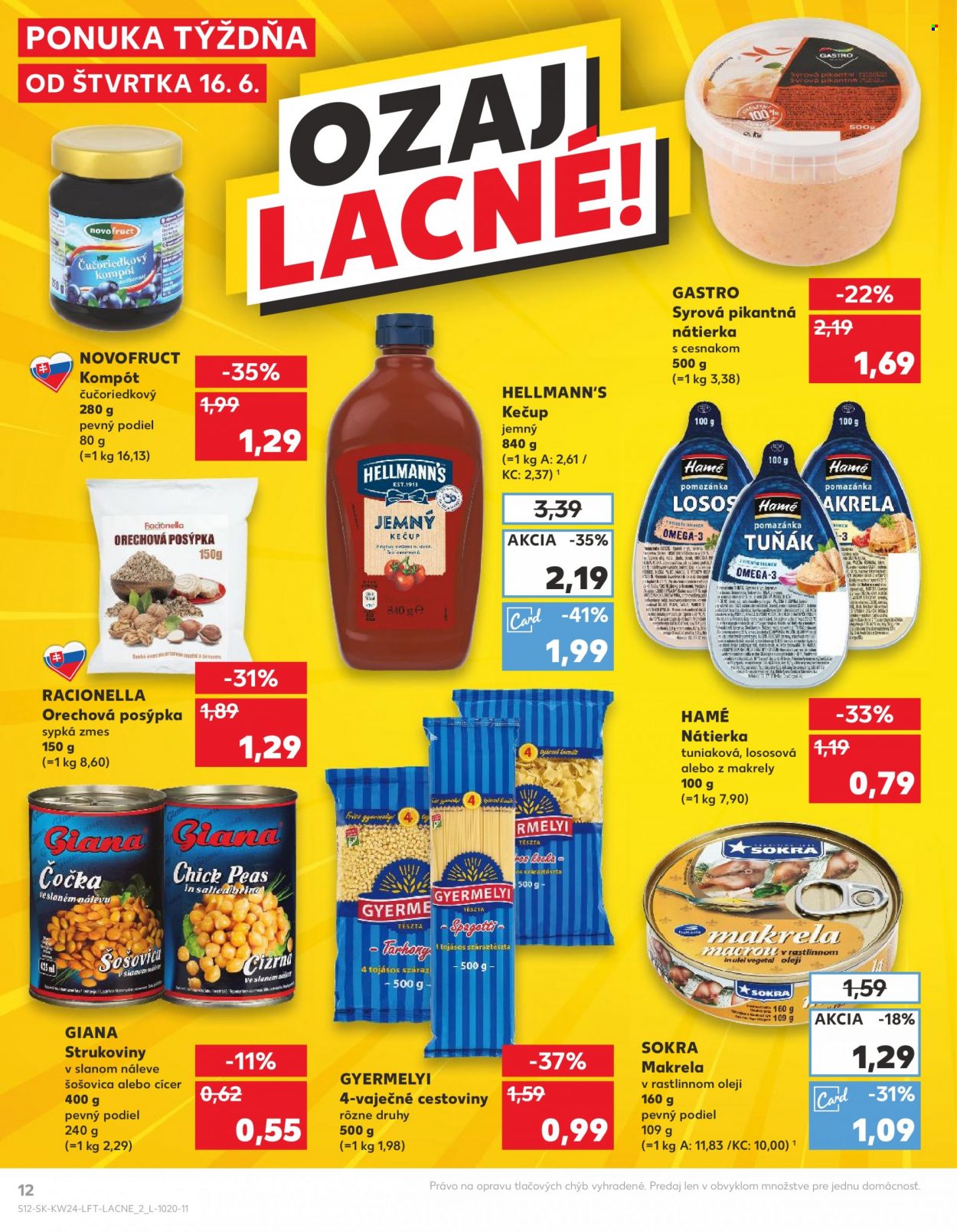 Leták Kaufland - 16.6.2022 - 22.6.2022. Strana 12