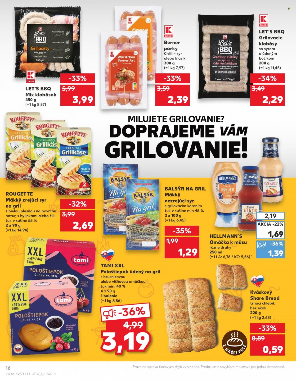 Leták Kaufland - 16.6.2022 - 22.6.2022. Strana 16