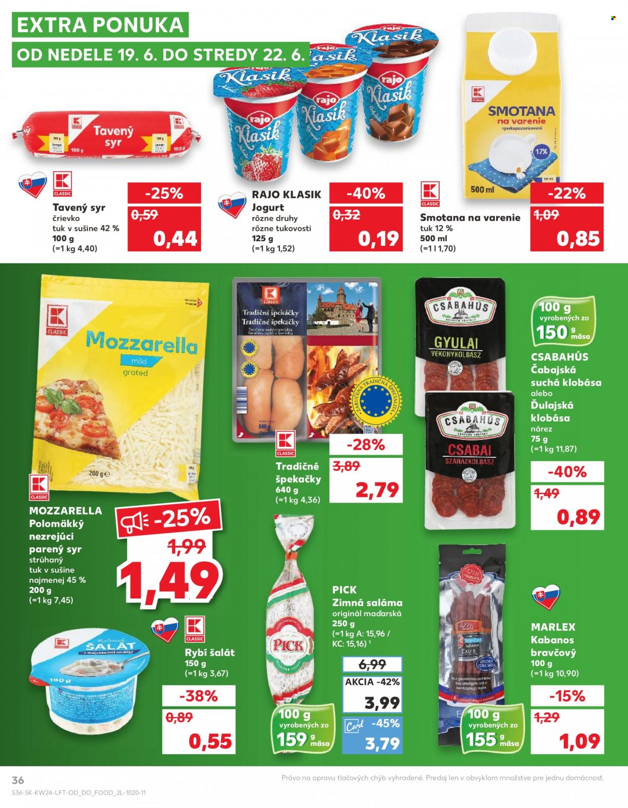 Leták Kaufland - 16.6.2022 - 22.6.2022. Strana 36