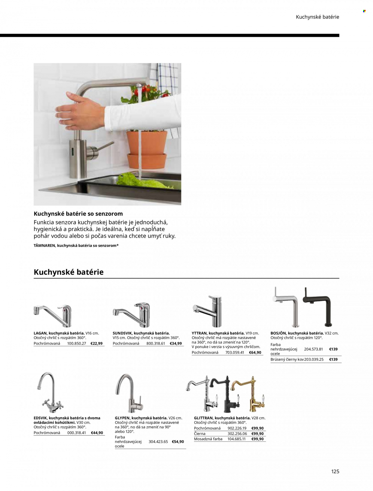 thumbnail - Leták IKEA - Produkty v akcii - pohár. Strana 125.