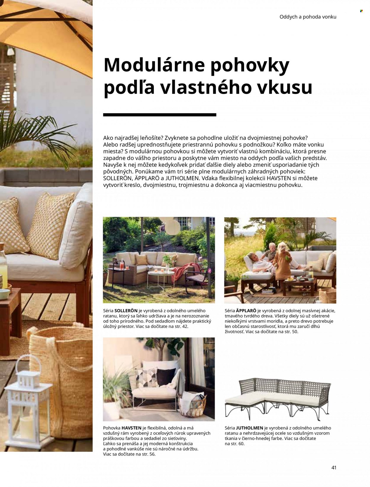 thumbnail - Leták IKEA - Produkty v akcii - kreslo, pohovka. Strana 41.