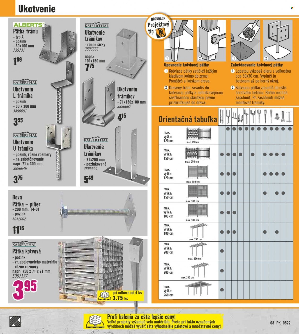 Leták Hornbach - 4.6.2022 - 4.7.2022. Strana 8