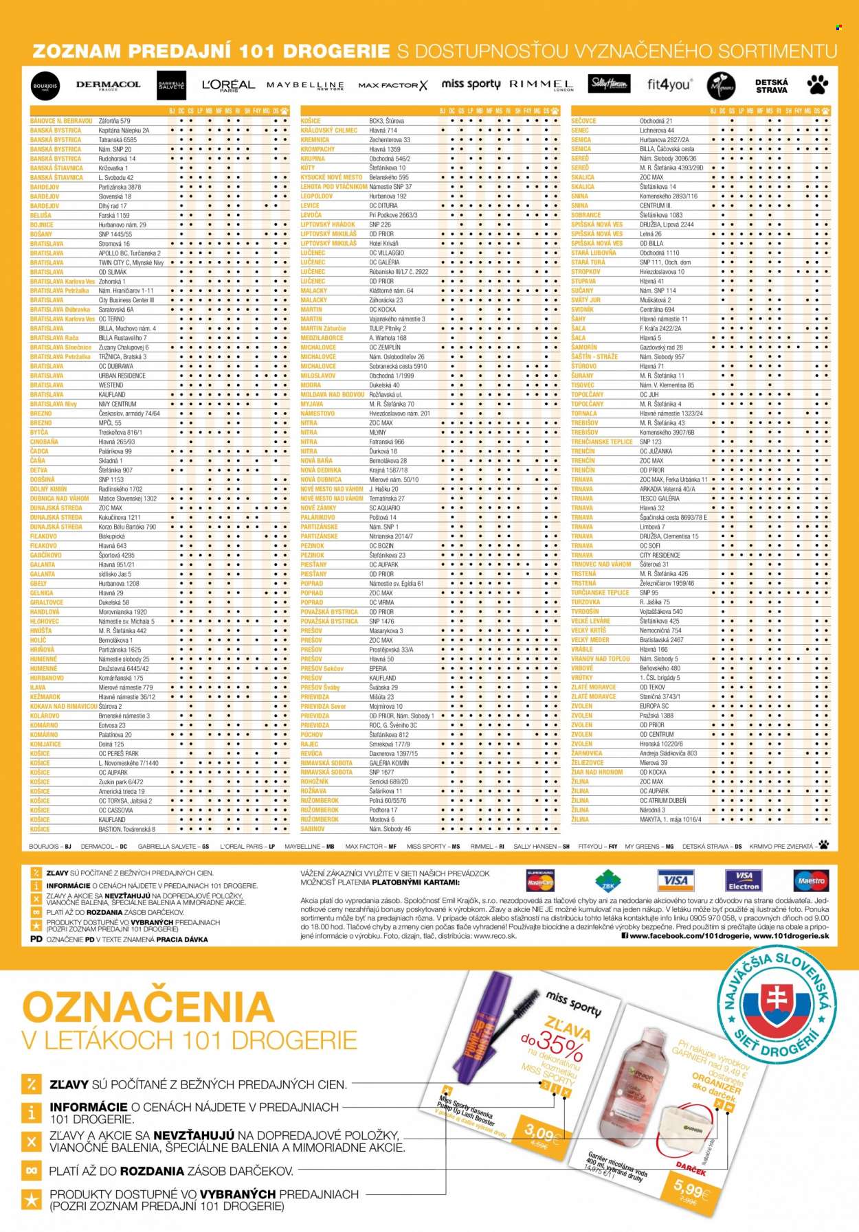 Leták 101 Drogerie - 15.6.2022 - 5.7.2022. Strana 9