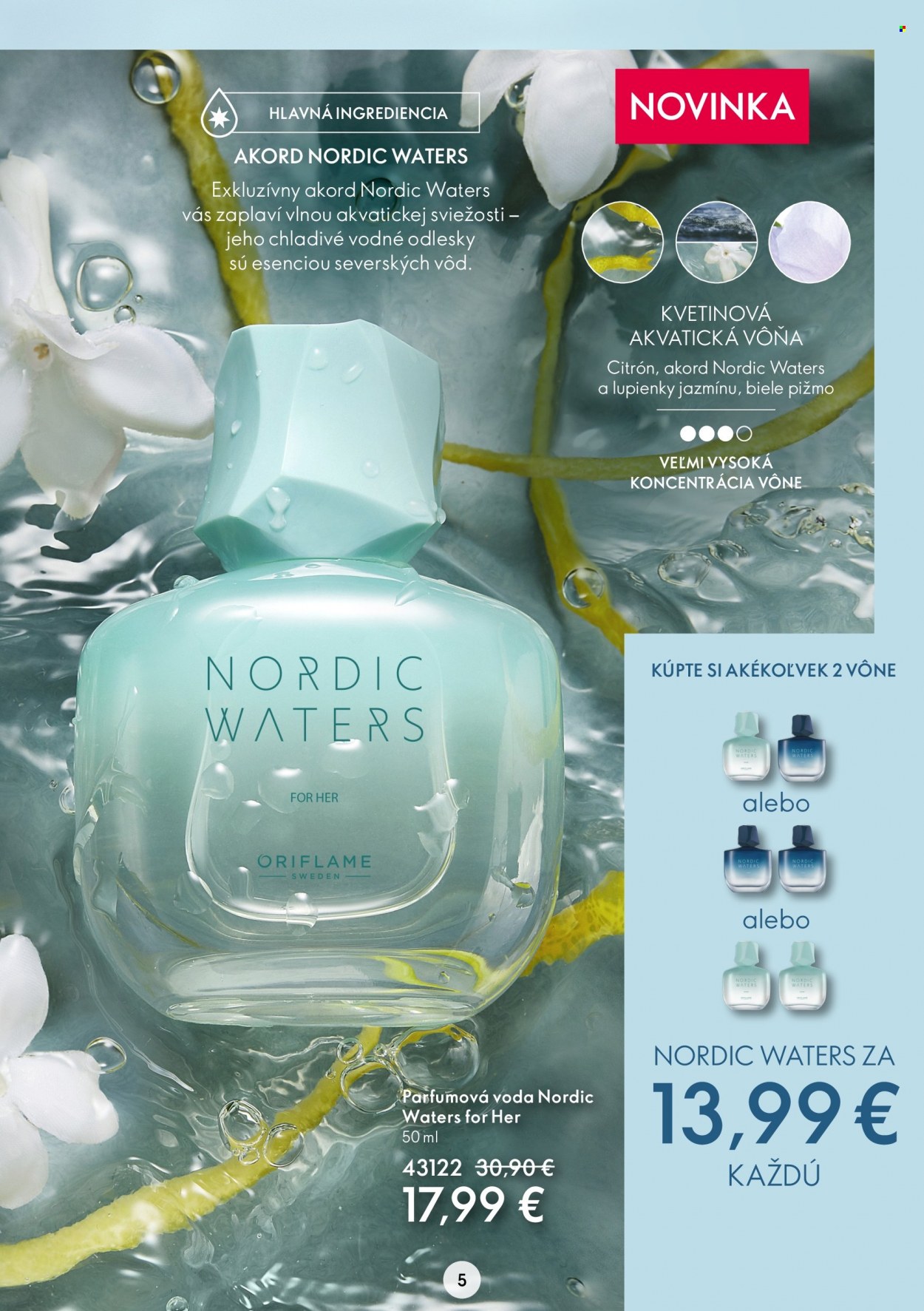 Leták Oriflame - 15.6.2022 - 5.7.2022. Strana 5