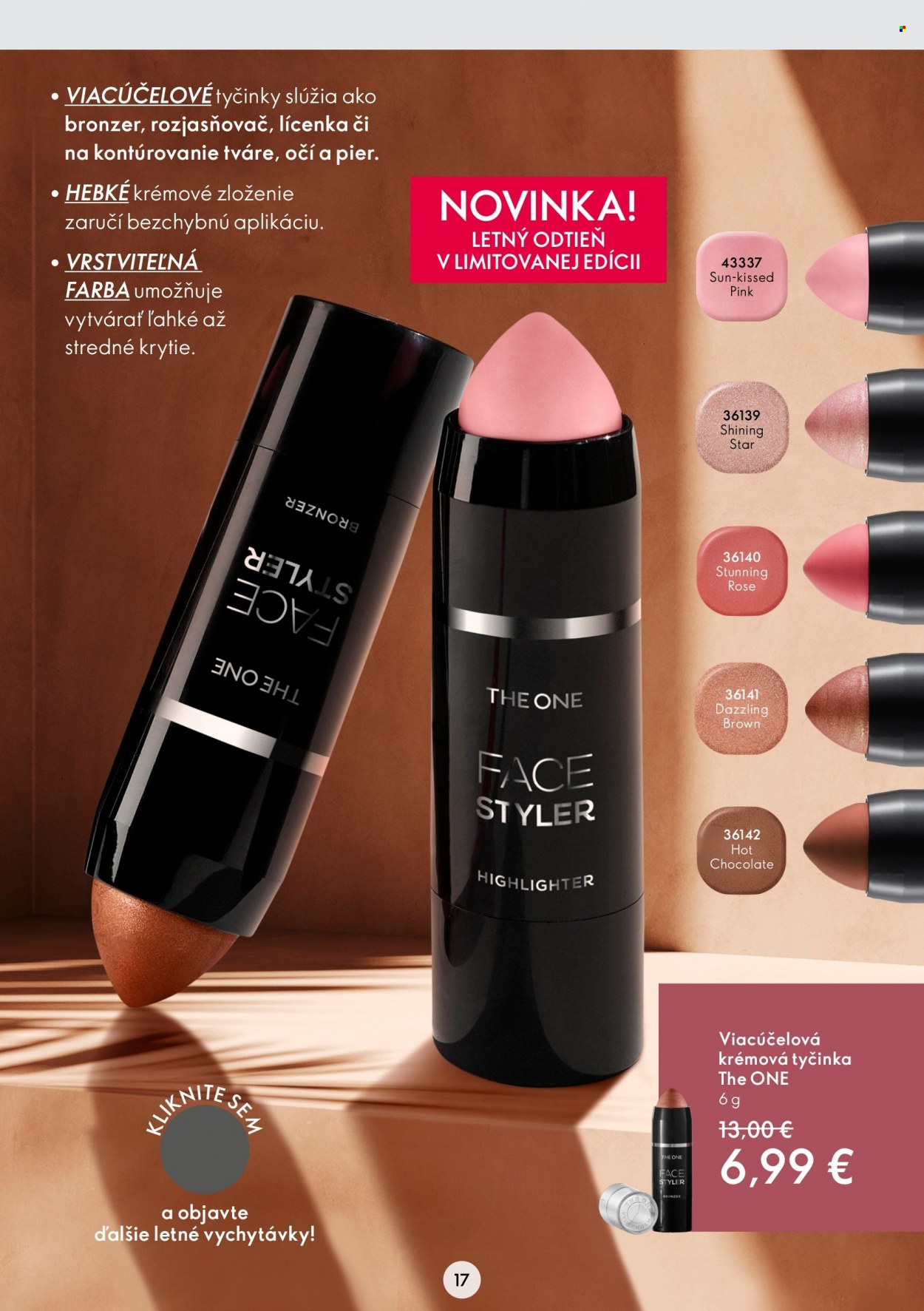 Leták Oriflame - 15.6.2022 - 5.7.2022. Strana 17