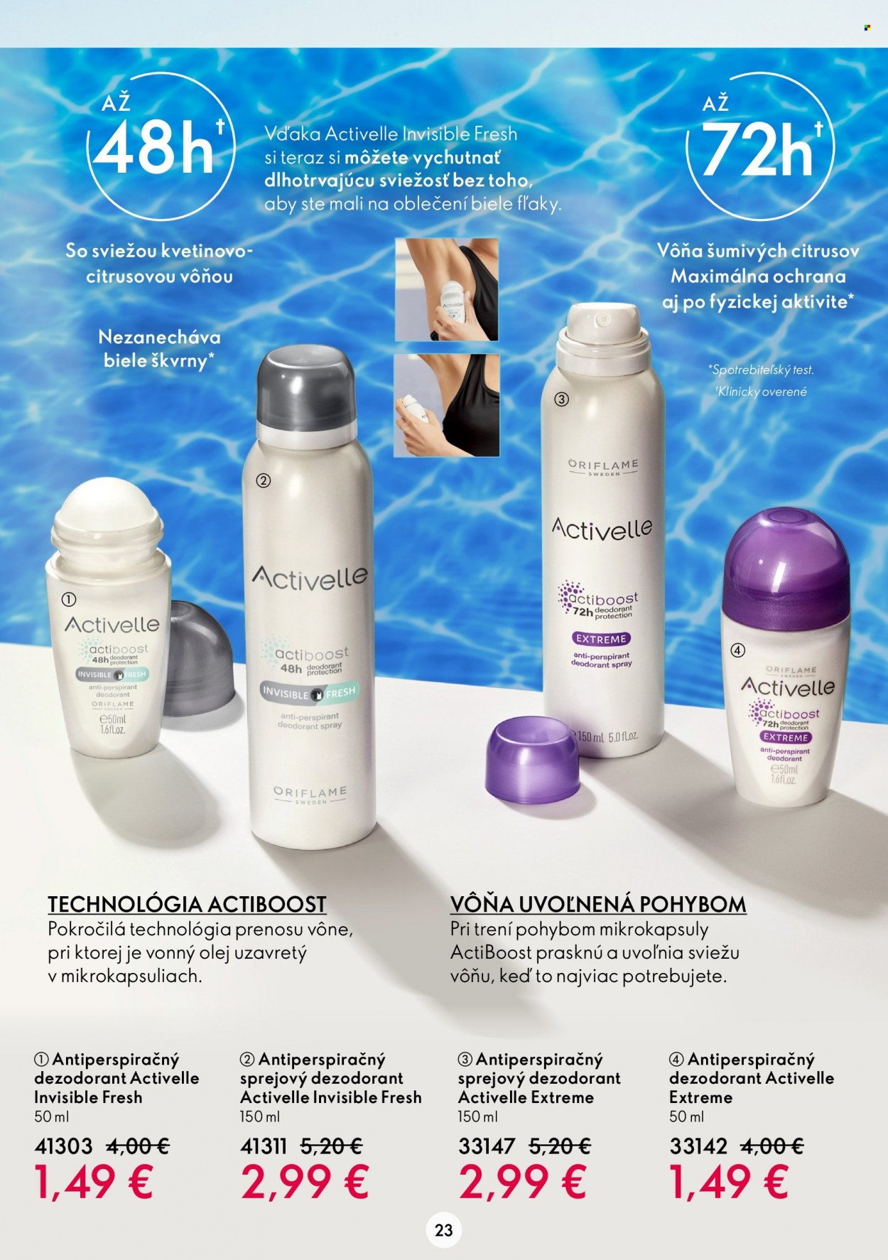 Leták Oriflame - 15.6.2022 - 5.7.2022. Strana 23