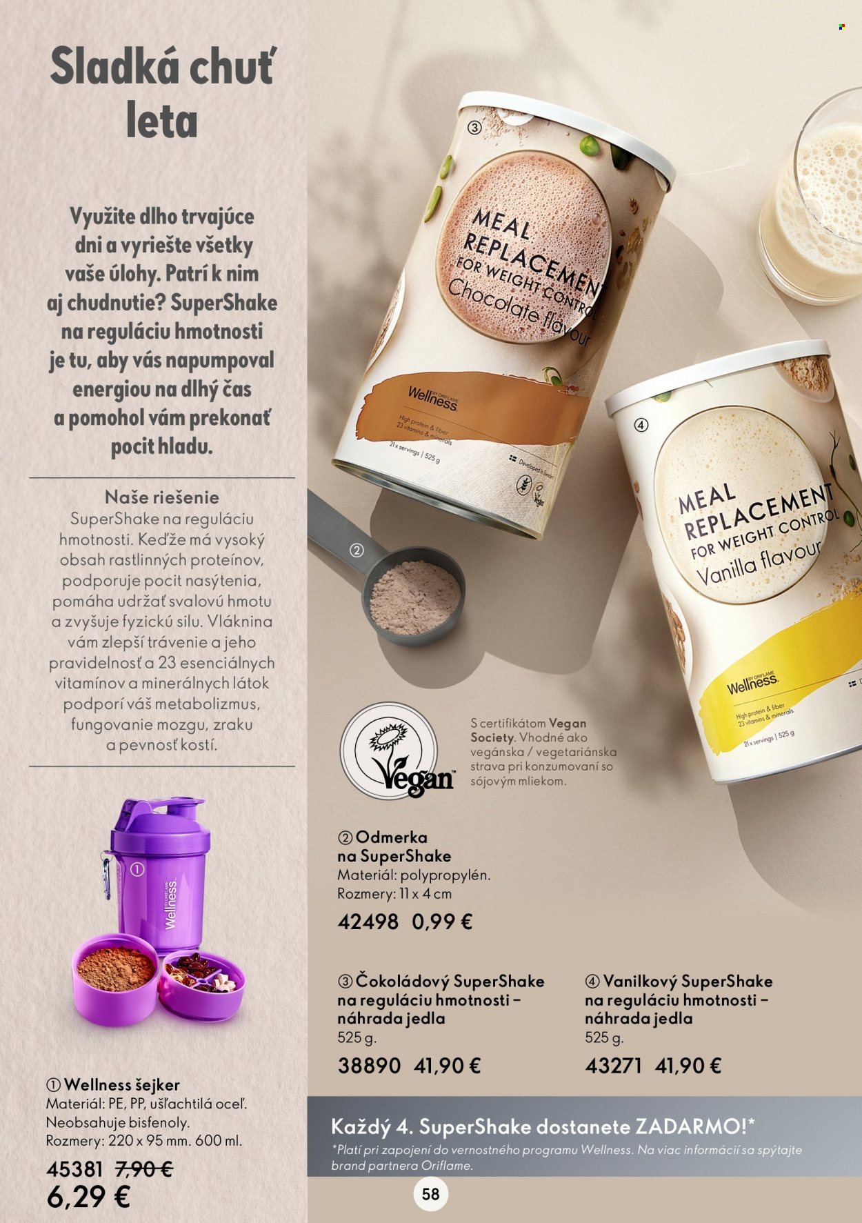 Leták Oriflame - 15.6.2022 - 5.7.2022. Strana 58