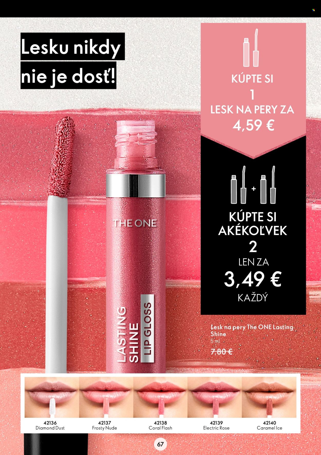 Leták Oriflame - 15.6.2022 - 5.7.2022. Strana 67