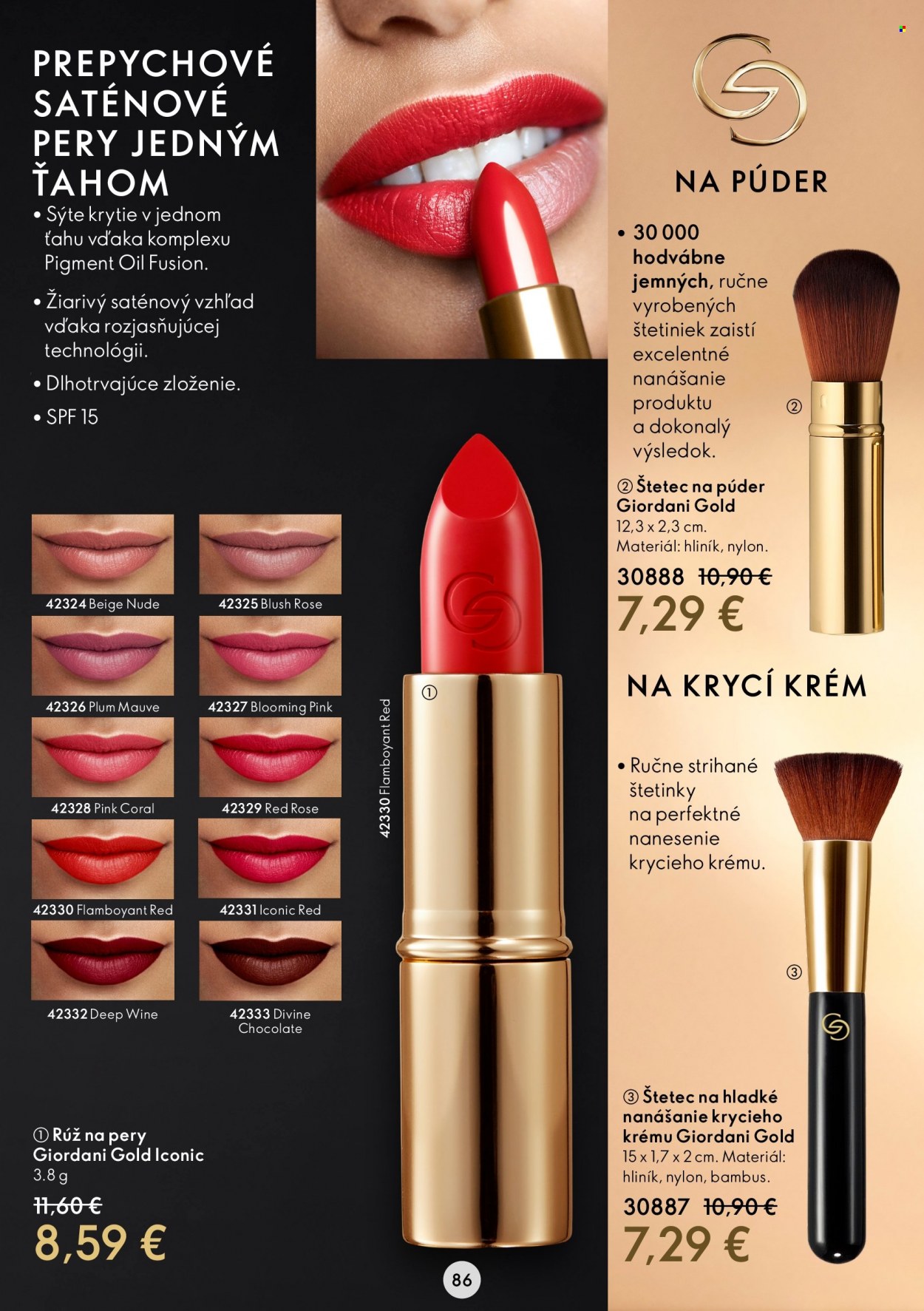 Leták Oriflame - 15.6.2022 - 5.7.2022. Strana 86